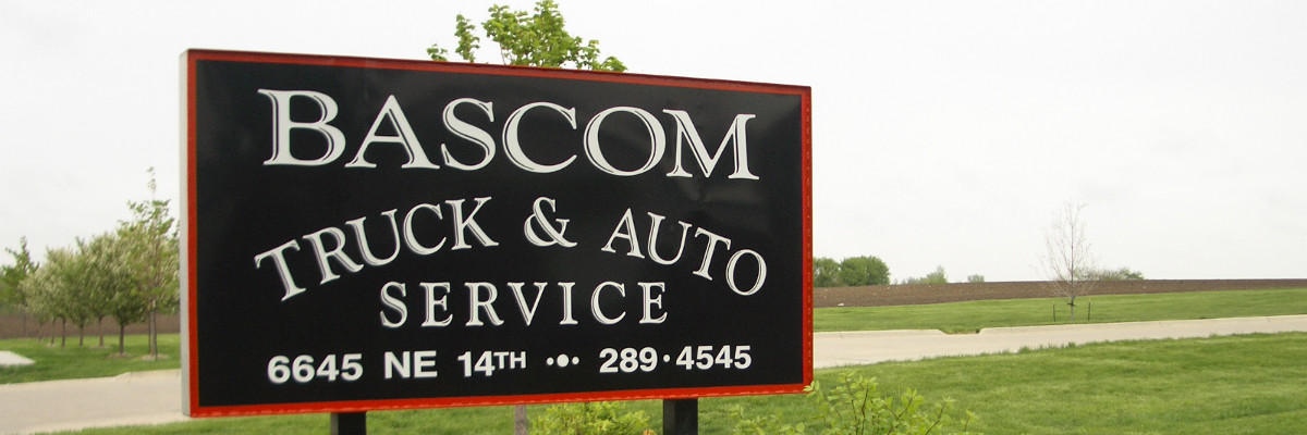Bascom Truck and Auto Sign